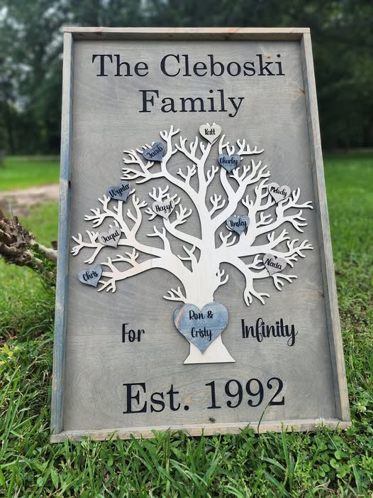 Family Tree sign